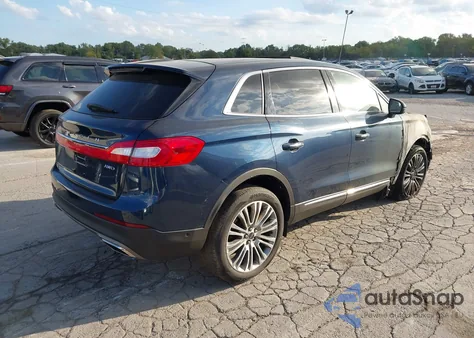 2017 Lincoln Mkx Reserve from USA, damaged, VIN 2LMPJ8LR8HBL50619